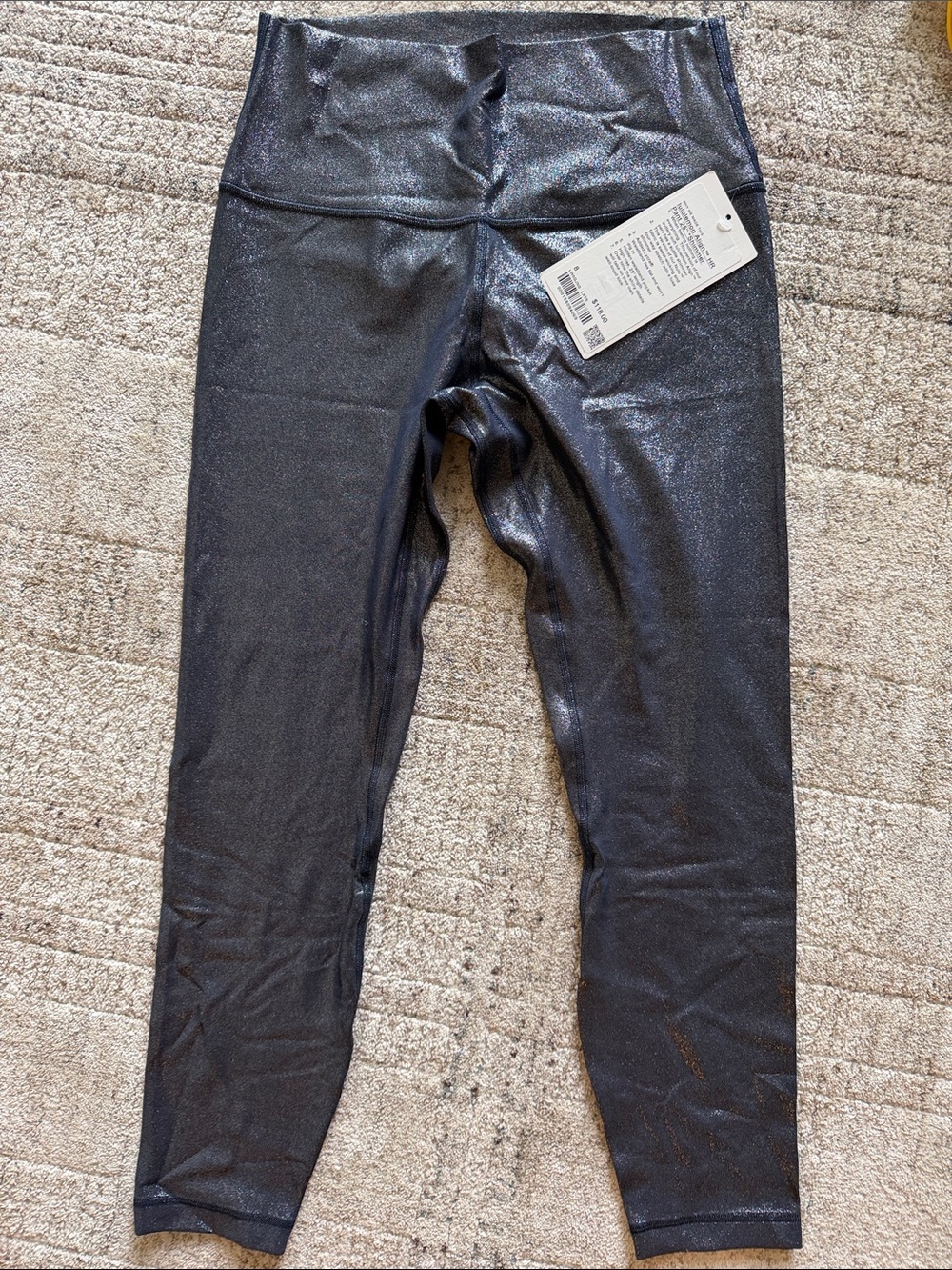 lululemon athletica Shimmery Blue Align High-Rise 25” Leggings